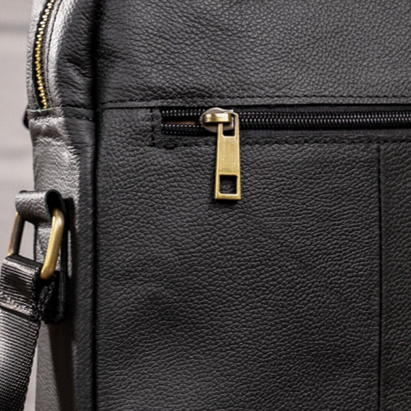 Сумка cтильная мужская Vintage 14649 Черная