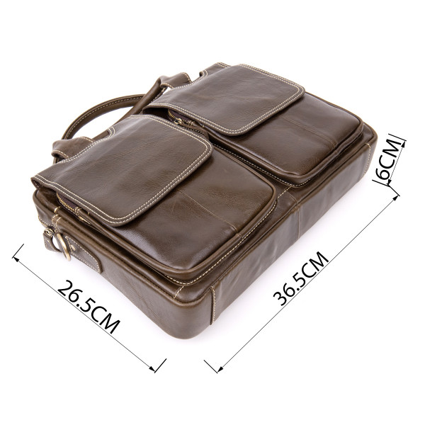 Деловая сумка Vintage 20443 Коричневая