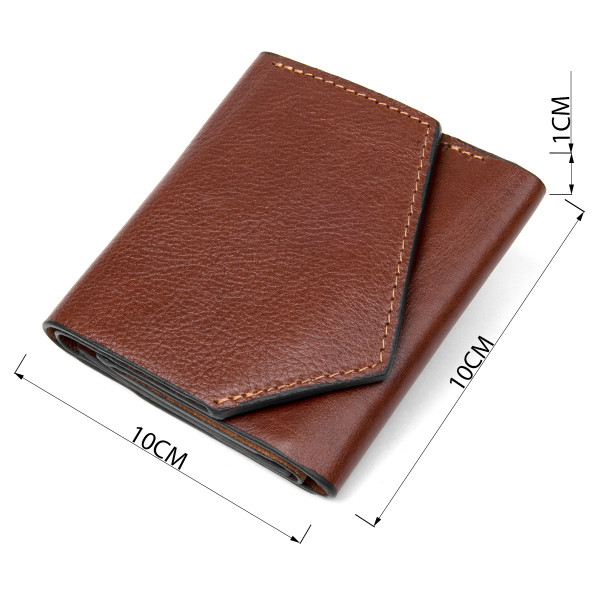 Оригинальное портмоне для мужчин GRANDE PELLE 11464 Коричневый