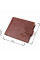 Удобный мужской кошелек с хлястиком из натуральной кожи KARYA 21088 Светло-коричневый