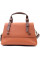 Элегантная сумка для женщин с короткой ручкой из натуральной кожи Vintage 22669 Рыжая