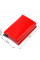 Женский картхолдер в три сложения с автоматическим механизмом из натуральной кожи флотар CANPELLINI 21933 Красный