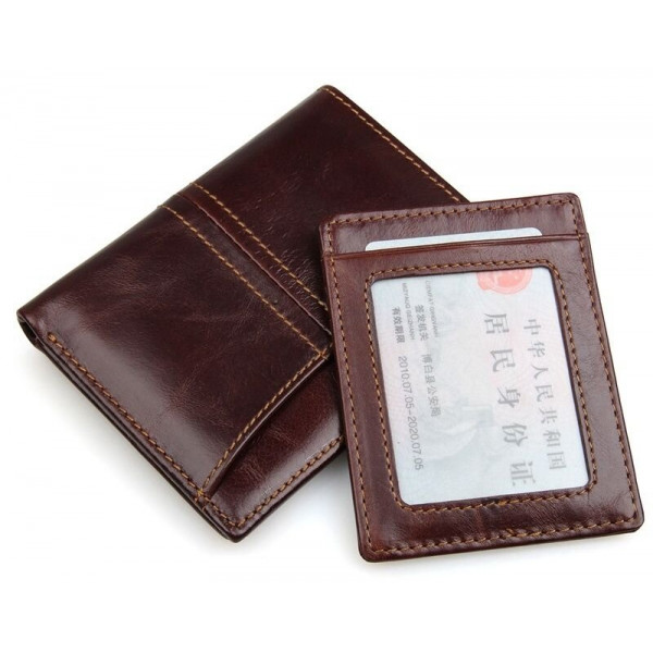 Кошелек мужской Vintage 14373 Коричневый