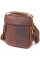 Винтажная мужская сумка из натуральной кожи 21293 Vintage Коричневая