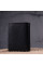 Вертикальный небольшой кожаный кошелек без застежки KARYA 21362 Черный