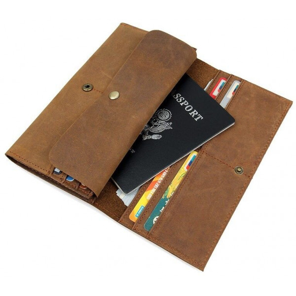 Кошелек Vintage 14406 Коричневый