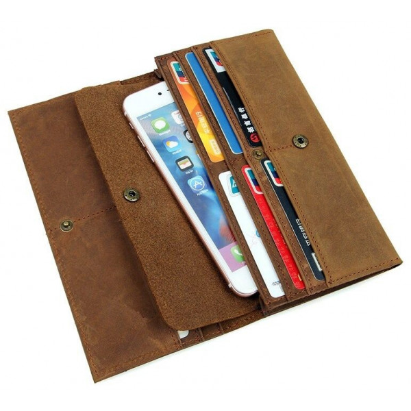 Кошелек Vintage 14406 Коричневый