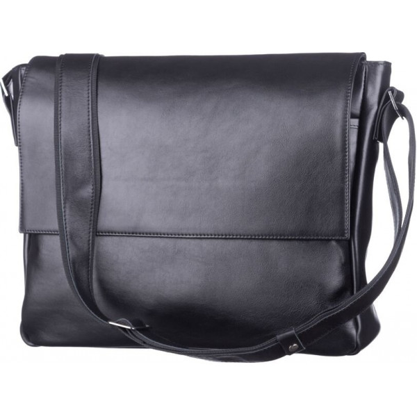 Сумка SHVIGEL 11039 кожаная Черная