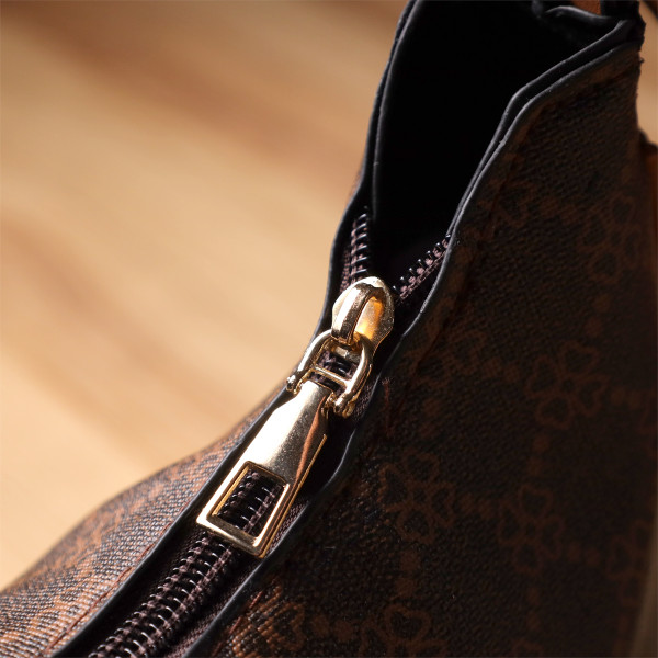 Женская сумка в форме полумесяца из экокожи Vintage sale_15145 Коричневый