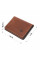 Кожаная компактная визитница GRANDE PELLE 11489 Коричневый