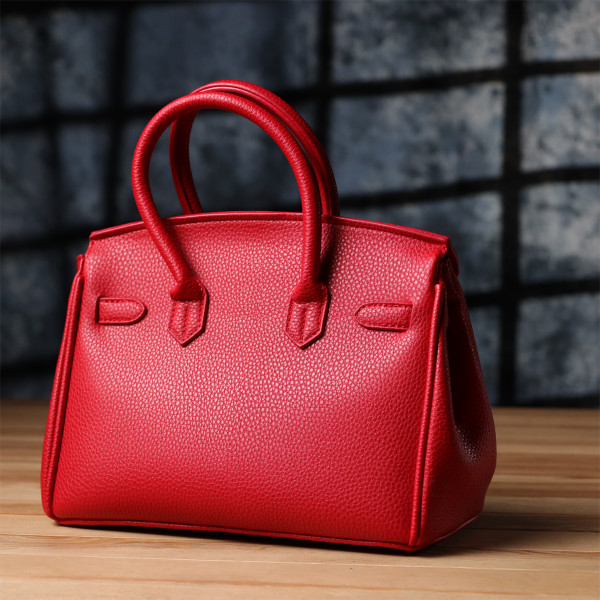 Стильная женская сумка из экокожи Vintage sale_15153 Красный