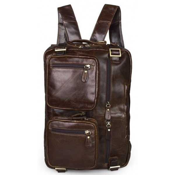 Сумка мужская Vintage 14074 Коричневая