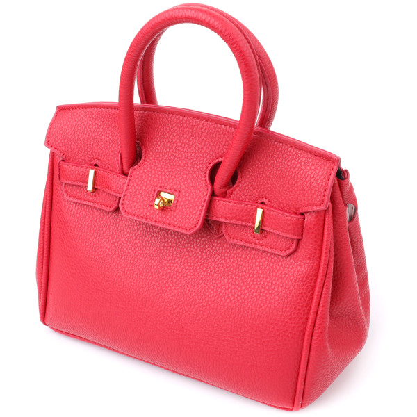 Стильная женская сумка из экокожи Vintage sale_15153 Красный