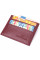 Практичный кард-кейс из натуральной кожи ST Leather 22446 Бордовый