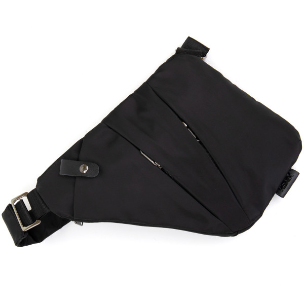 Сумка слинг нейлоновая Vintage 20557 Черная