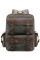 Туристический рюкзак canvas Vintage 20107 Болотный