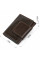 Кожаная визитница GRANDE PELLE 11410 Темно-коричневый